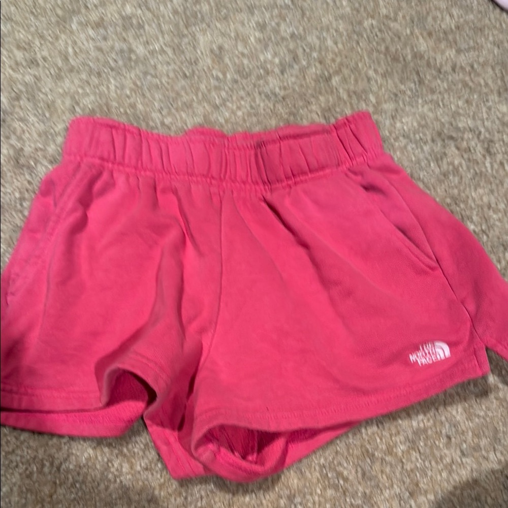 The North Face Vibrant Pink Athletic Shorts